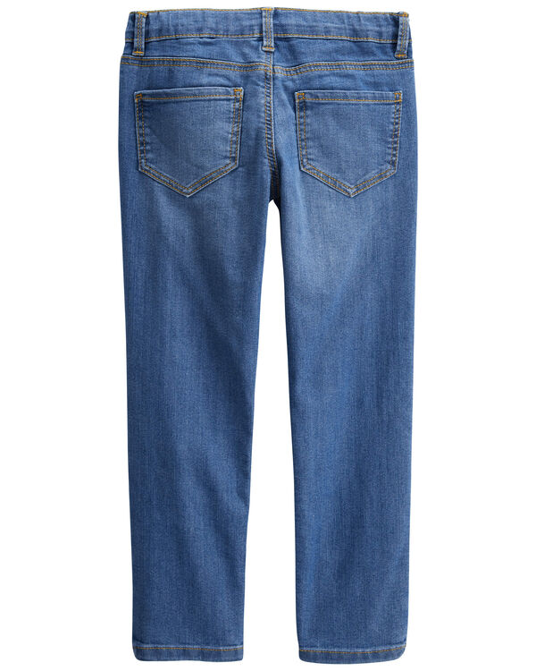 Kid Medium Blue Wash Super Skinny-Leg Jeans