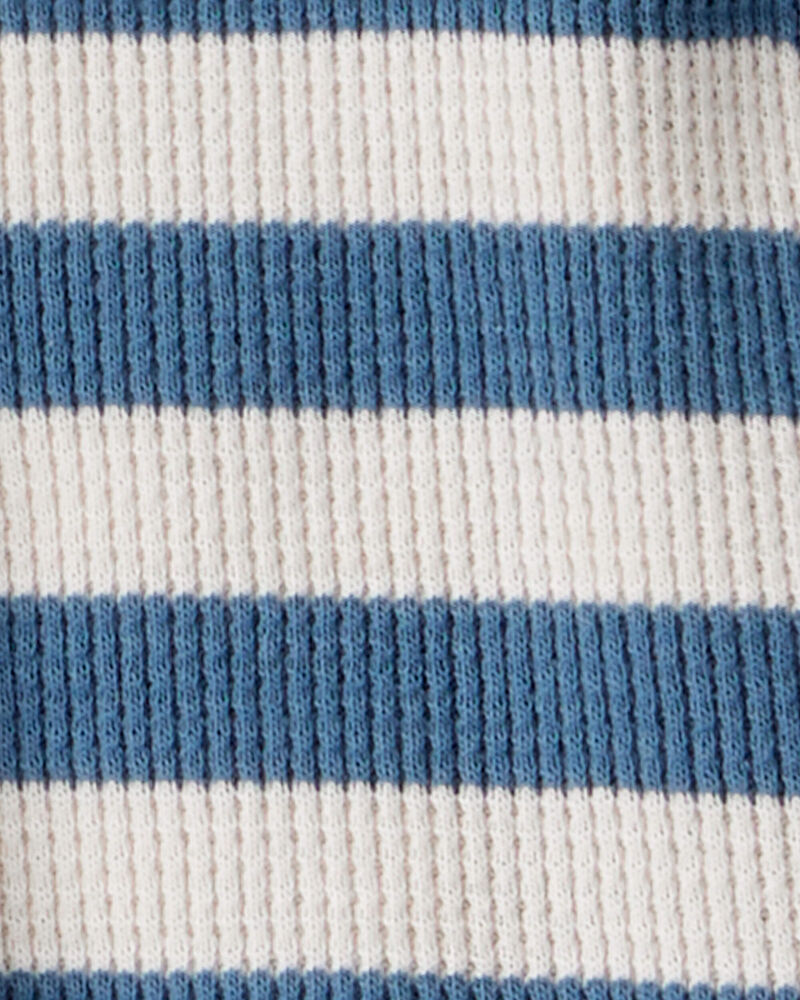 Toddler Boy 2-Pack Waffle Knit Long-Sleeve Tees Made with Organic Cotton, image 3 of 6 slides
