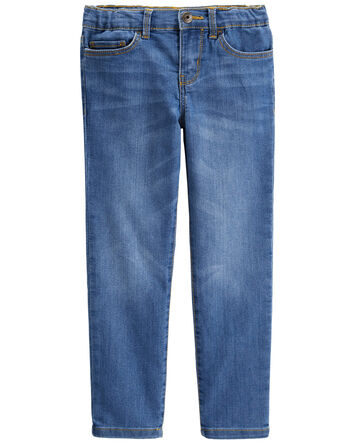 Kid Medium Blue Wash Super Skinny-Leg Jeans, 