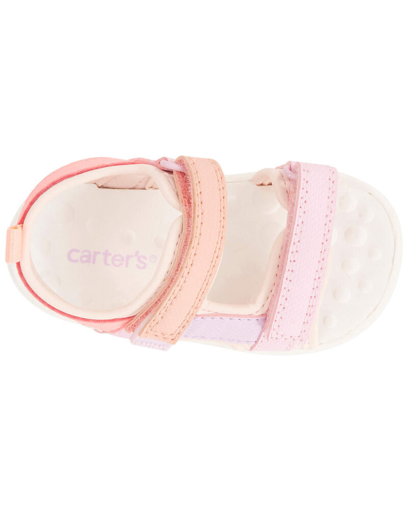Baby Every Step® Hook & Loop Soft Sandals, image 4 of 7 slides