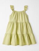 Citron - Toddler Tiered Sundress Made with LENZING™ ECOVERO™ and Linen