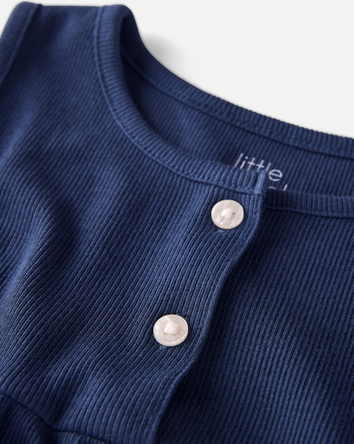 Kid 2-Pack Organic Cotton Knit Tanks, 