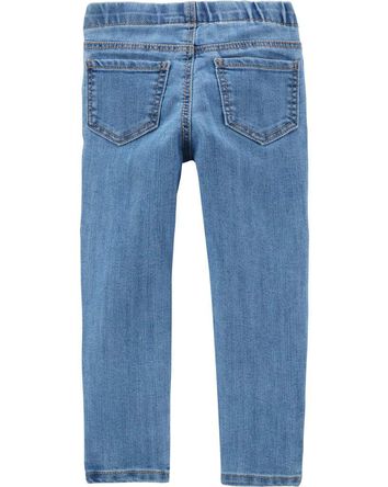 Kid Medium Blue Wash Skinny-Leg Jegging, 