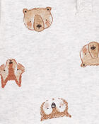 Baby 2-Piece Animal Print Bodysuit Pant Set, image 2 of 3 slides