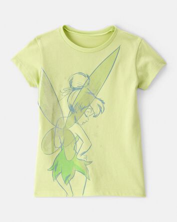 Toddler Tinker Bell Glitter Short-Sleeve Graphic Tee - Green, 