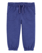 Baby Pull-On Fleece Pants, image 1 of 4 slides