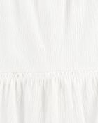 Kid 2-Piece Crinkle Jersey Strap Tank &  Floral Linen Shorts Set
, image 2 of 4 slides