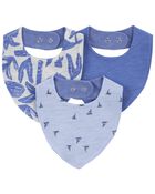 Baby 3-Pack Bandanna Bibs, image 1 of 3 slides