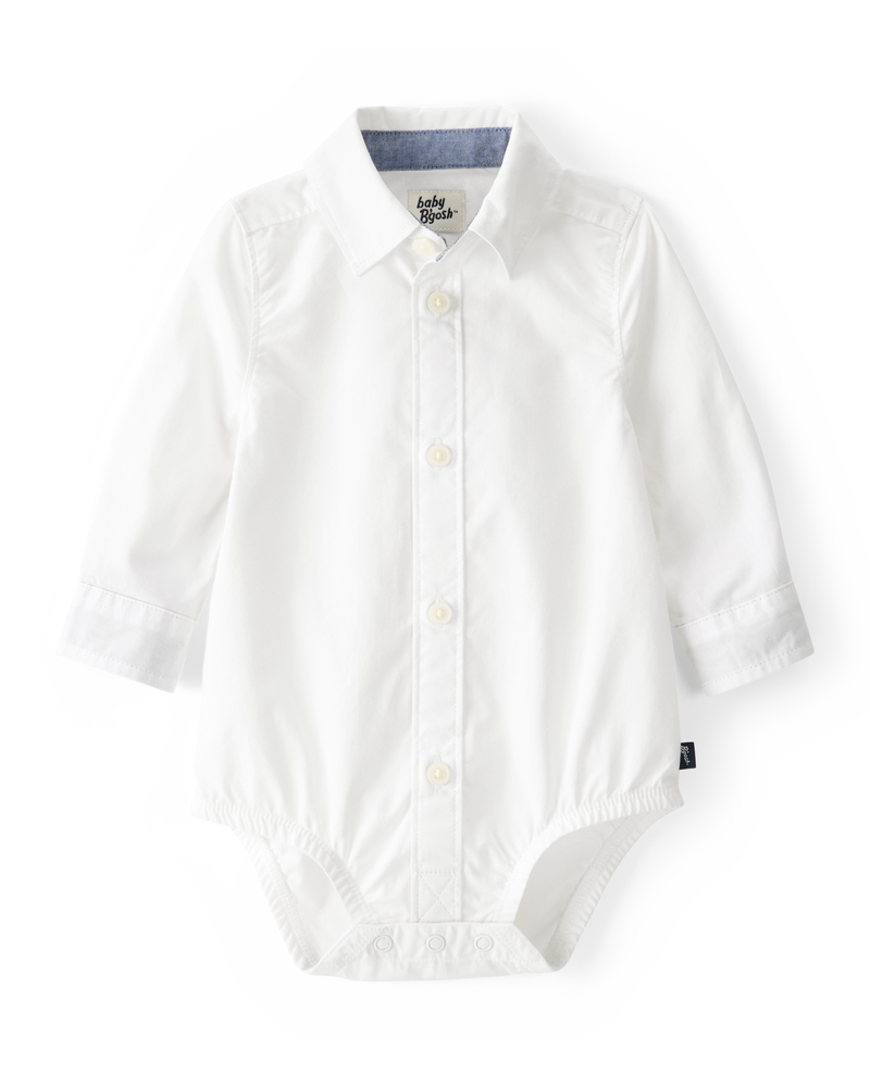 Baby The Classic Button-Front Bodysuit, image 1 of 4 slides