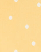 Baby 1-Piece Polka Dot Swimsuit - Yellow, image 4 of 5 slides