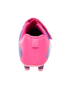 Kid Soccer Sport Cleats - Pink, image 3 of 7 slides
