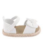 Baby Casual Espadrille Sandal - White, image 2 of 7 slides