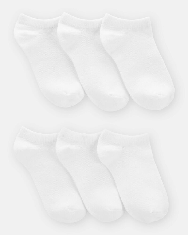 Kid 6-Pack No-Show Socks, image 2 of 3 slides