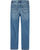 Kid Medium Blue Wash Straight-Leg Jeans, image 2 of 2 slides