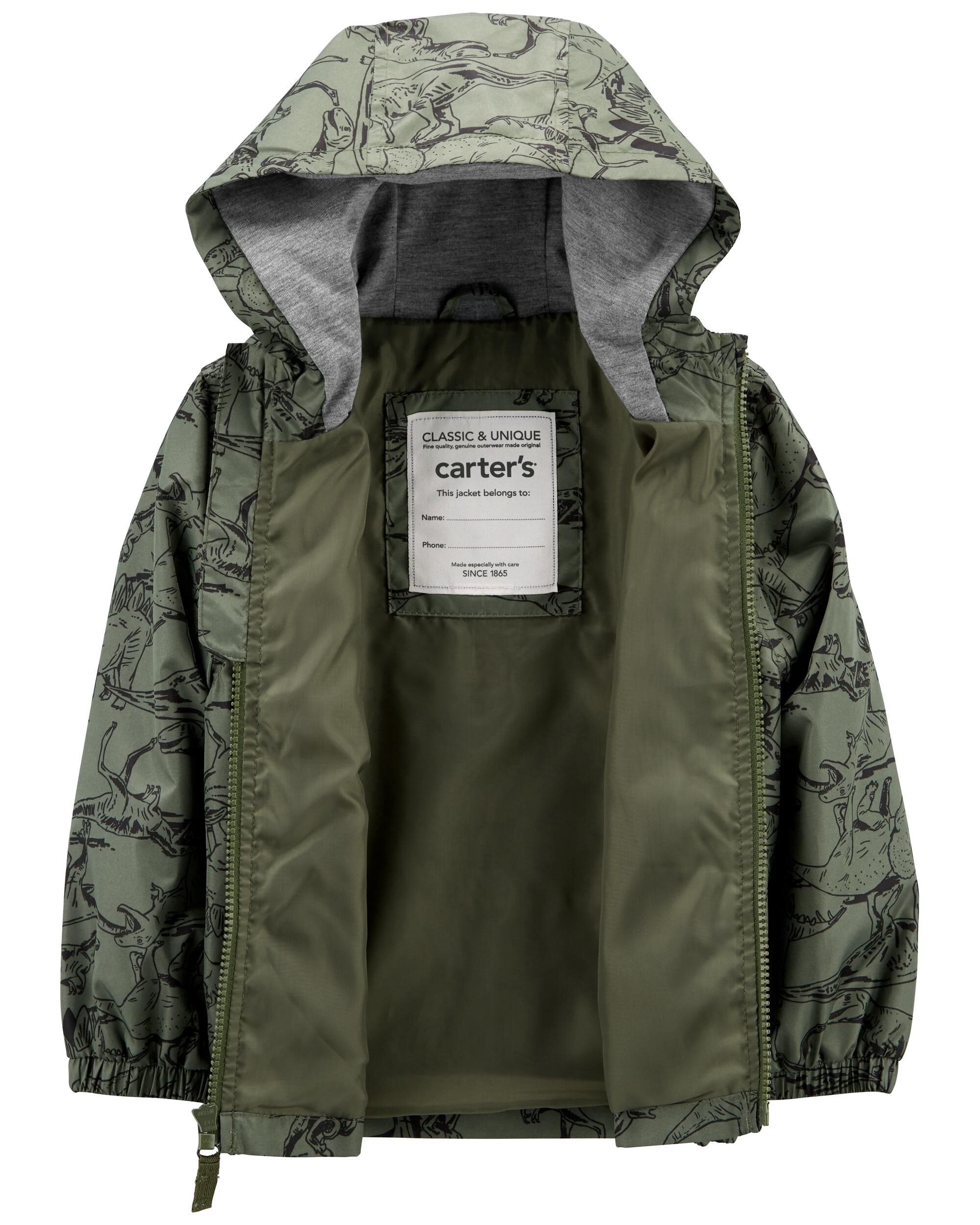 Carters dinosaur raincoat on sale
