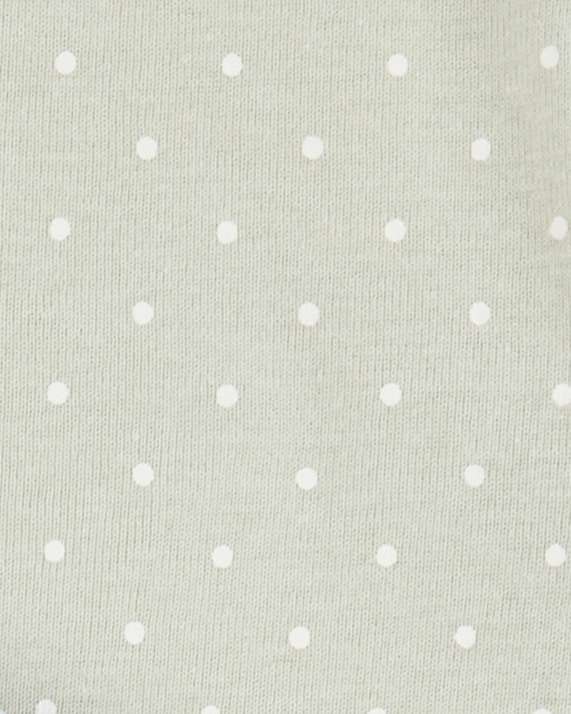 Baby Girl 5-Pack Floral Polka Dot Short-Sleeve Bodysuits, image 4 of 7 slides