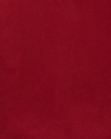 Burgundy Piqué Polo Shirt, 