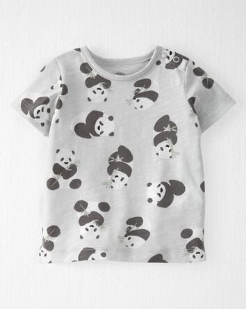 Baby 2-Piece Organic Cotton Shortall Set, 