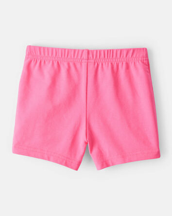 Toddler Girl 2-Pack Tumbling Shorts - Pink/Black, 