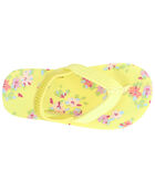 Floral Print Flip-Flops, image 4 of 8 slides