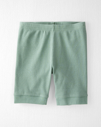 Toddler Organic Cotton Ribbed Pajamas Set, 