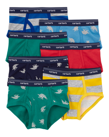 Toddler 7-Pack Cotton Briefs Underwear, 