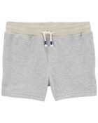Toddler Pull-On Knit Rec Shorts, image 1 of 3 slides