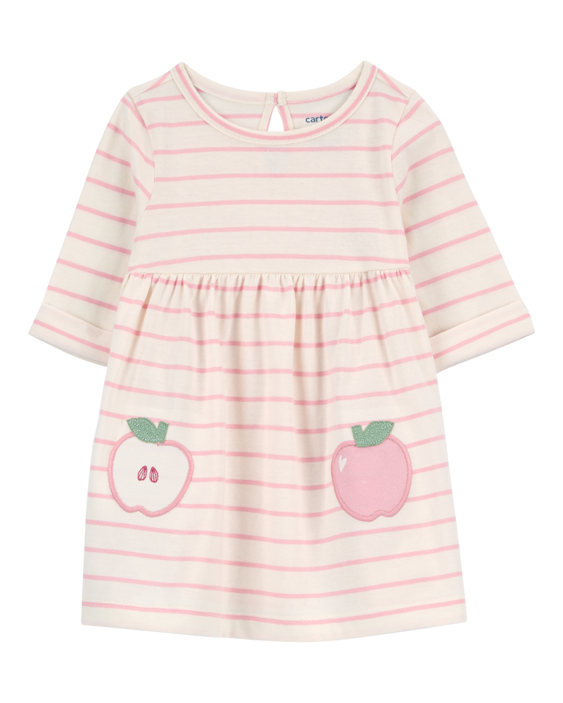 Baby Striped Apple Dress, image 1 of 5 slides