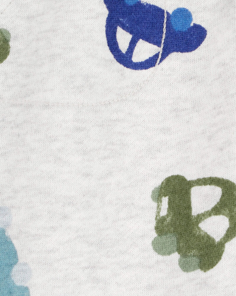 Baby Car Print Pull-On Fleece Pants, image 3 of 4 slides