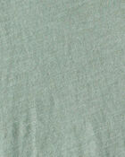 Boys Long-Sleeve Pocket Tee - Green, image 2 of 3 slides