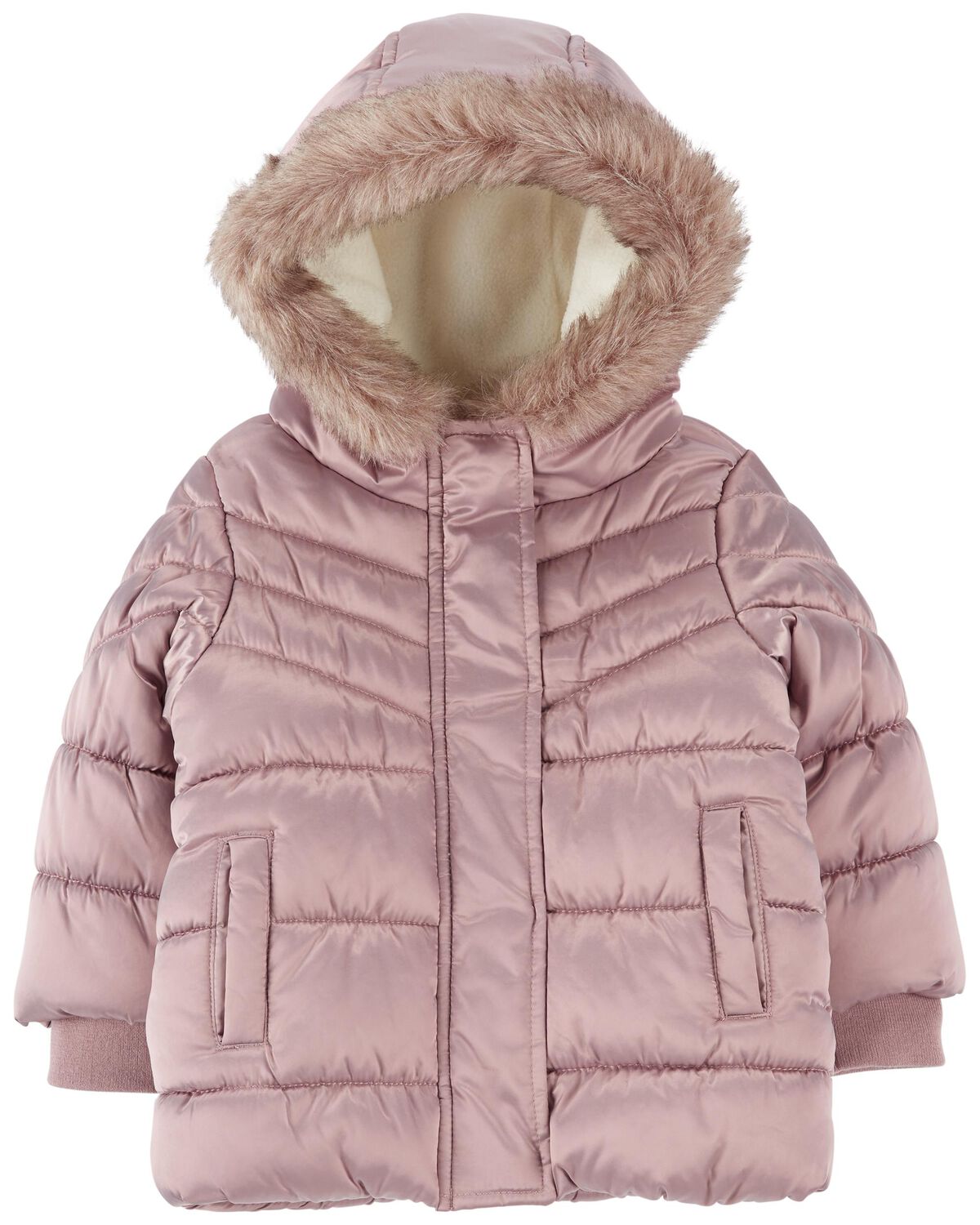 Baby Faux Fur Midweight Parka