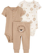Baby 3-Piece Bear Little Outfit Set, image 1 of 6 slides