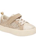 Gold - Toddler Glitter Sneakers