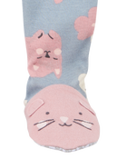 Toddler 2-Pack Cotton Rib 1-Piece Footie Pajamas, image 5 of 6 slides