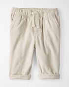 Baby Organic Cotton Corduroy Pants in Toasted Wheat, image 1 of 5 slides