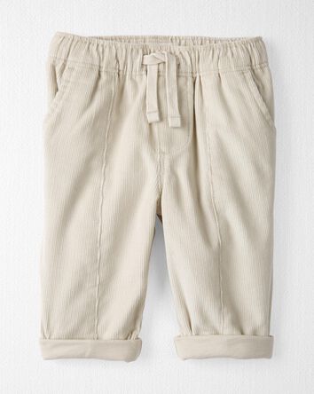 Baby Organic Cotton Corduroy Pants in Toasted Wheat, 