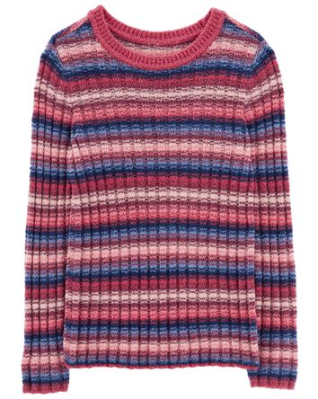 Kid Cozy Striped Sweater, 