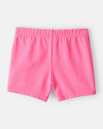 Toddler Girl 2-Pack Tumbling Shorts - Pink/Black, 