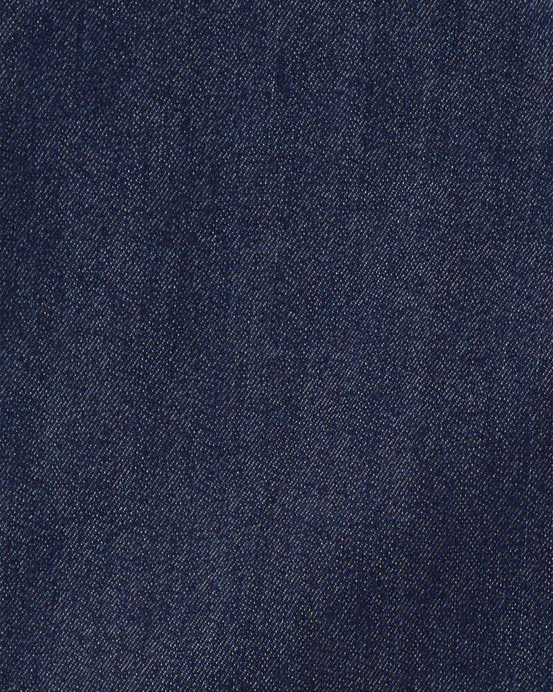 Kid Dark Blue Wash Skinny-Leg Jeans, image 3 of 4 slides