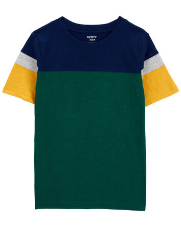 Kid Colorblock Jersey Tee, 