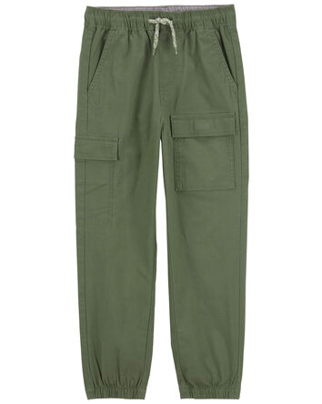 Canvas Cargo Joggers, 