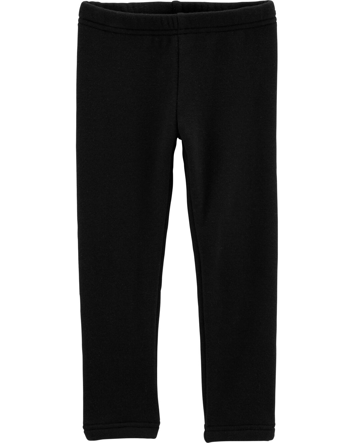 Black Cozy Fleece Leggings