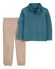 Turquoise/Khaki