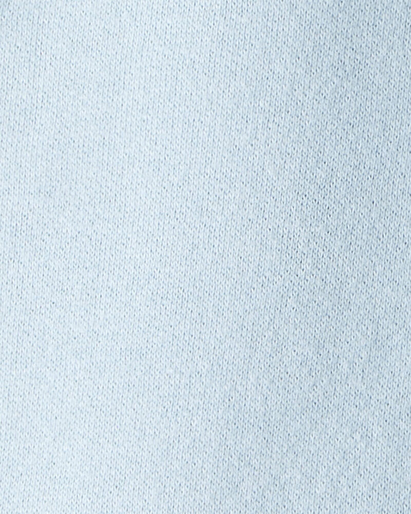 Toddler Girl Cotton Joggers - Blue, image 3 of 4 slides