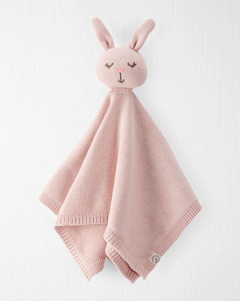 Baby Organic Cotton Bunny Lovey, image 1 of 3 slides