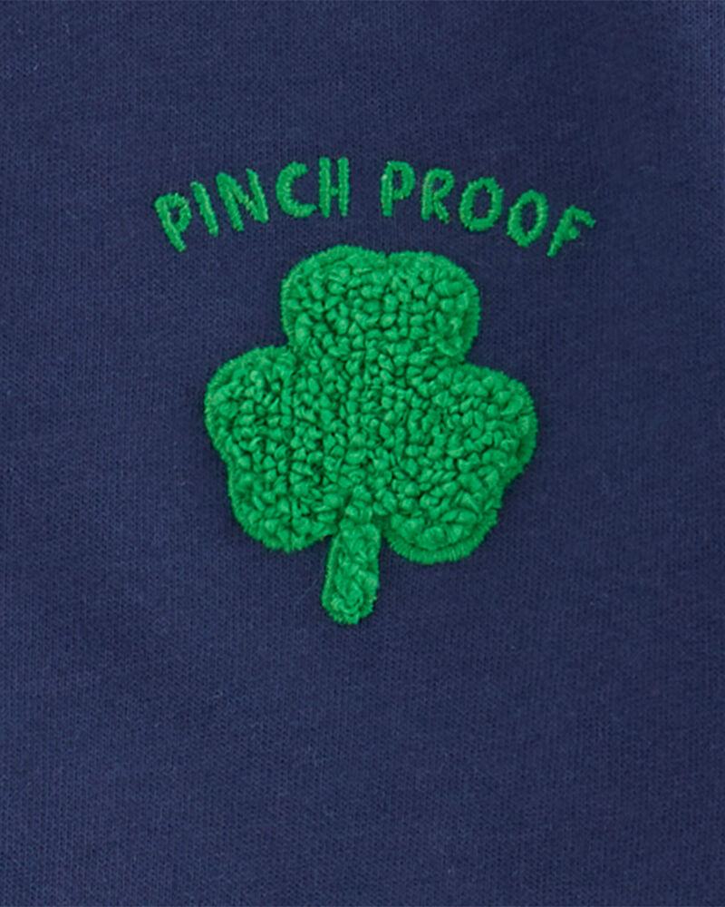 Baby 2-Piece St. Patrick's Day Top & Pant Set, image 3 of 4 slides