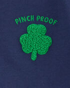 Baby 2-Piece St. Patrick's Day Top & Pant Set, image 3 of 4 slides