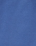 Toddler Girl Pull-On French Terry Shorts - Blue, image 5 of 6 slides