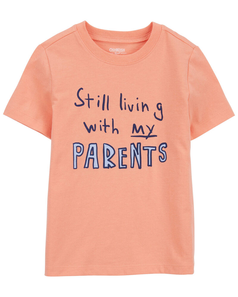 Toddler Living with my Parents Graphic Tee, image 1 of 3 slides