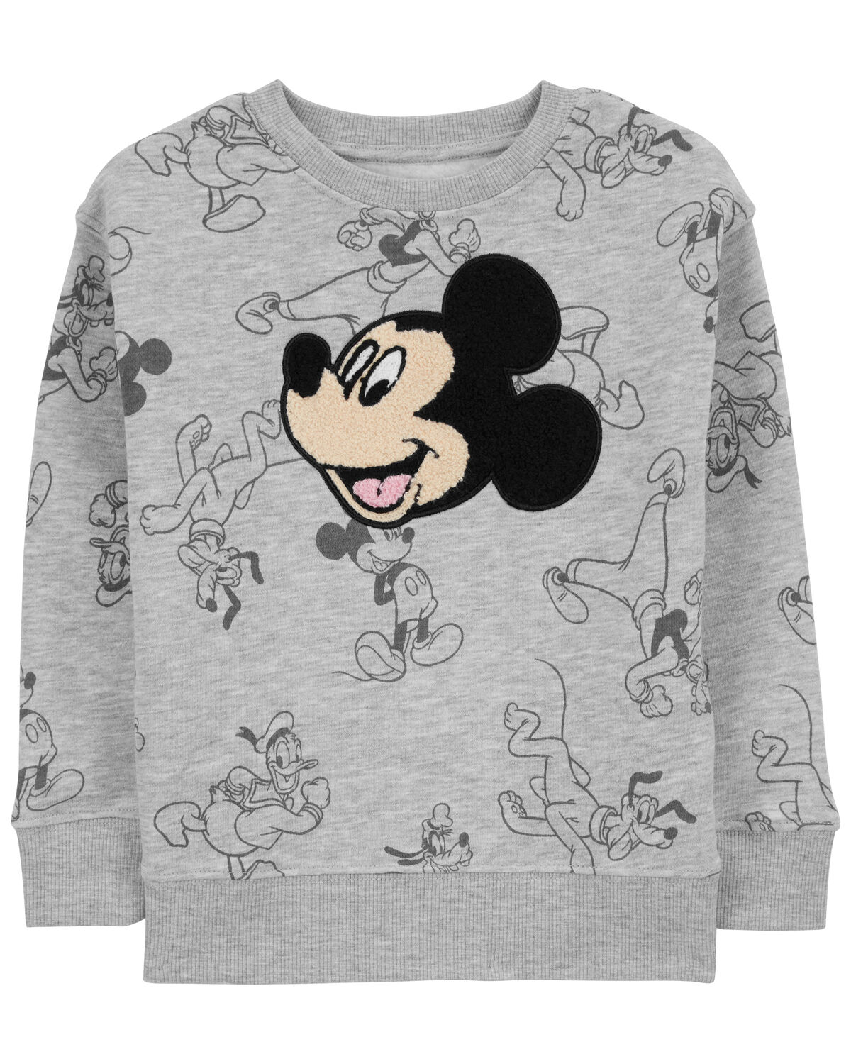 Grey Toddler Mickey Mouse Sweatshirt | carters.com